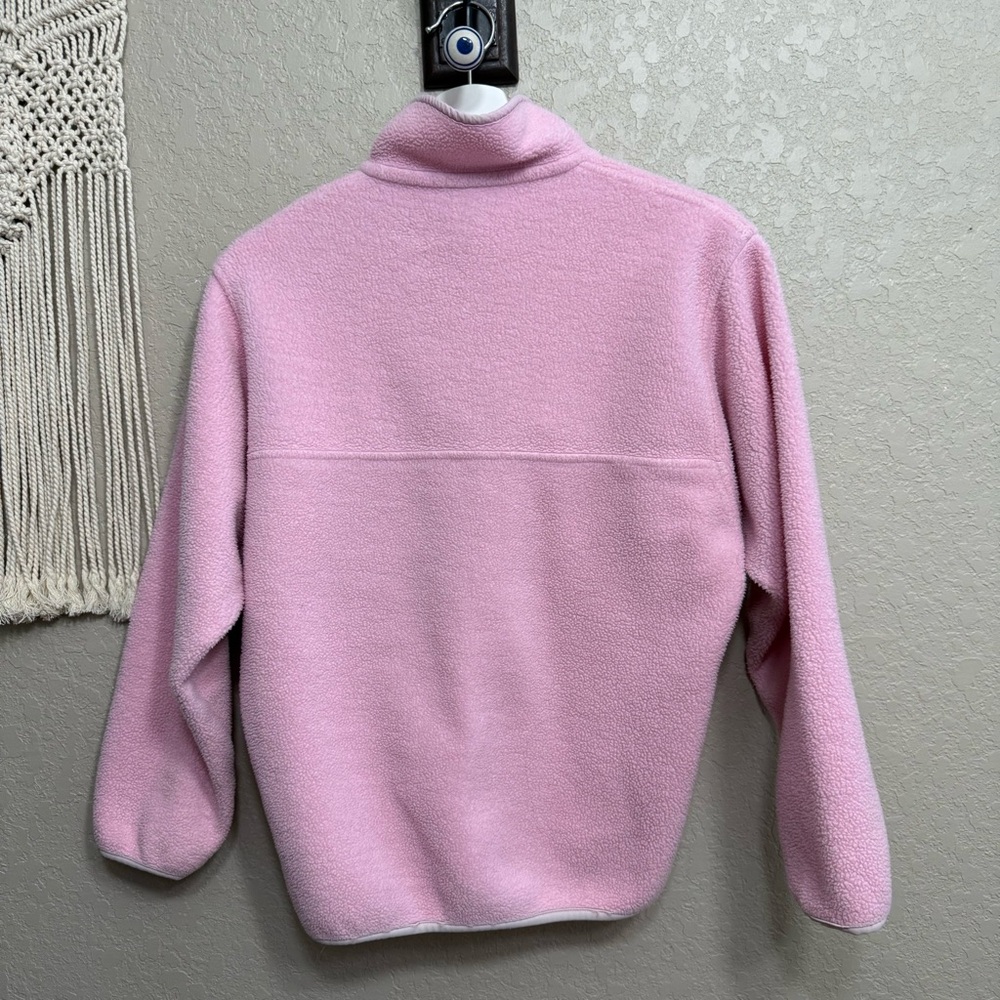 Very RARE Patagonia Pink Synchilla Fleece women sz S pullover sweater USA made - Picture 5 of 9